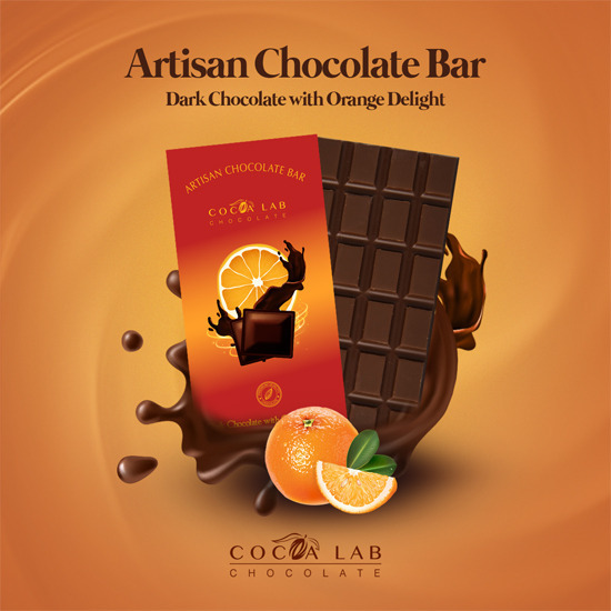 Dark Chocolate with Orange Delight